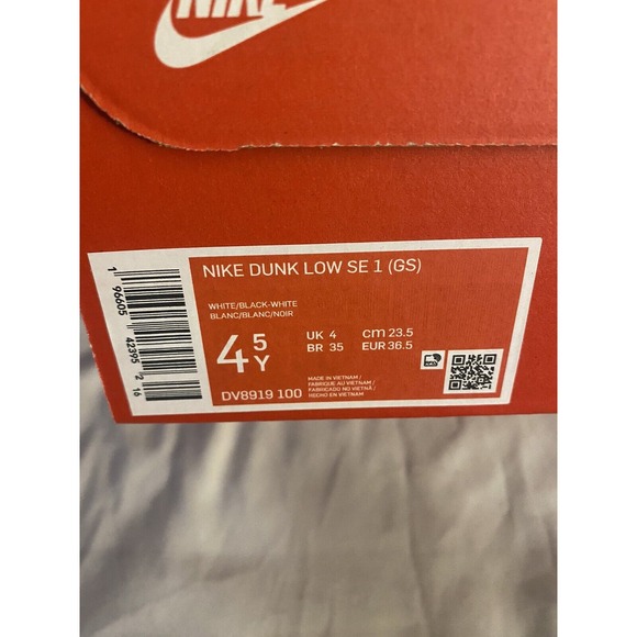 Nike Dunk Low SE 1 (GS) Shoes DV8919-10, Size 6 Womens,‎ 4.5 Youth